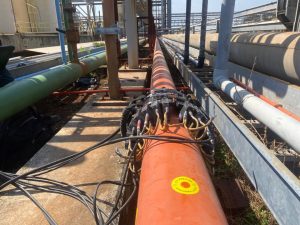 CT Precise Engineering Long Range Ultrasonic Testing LRUT machine for pipeline inspection Malaysia