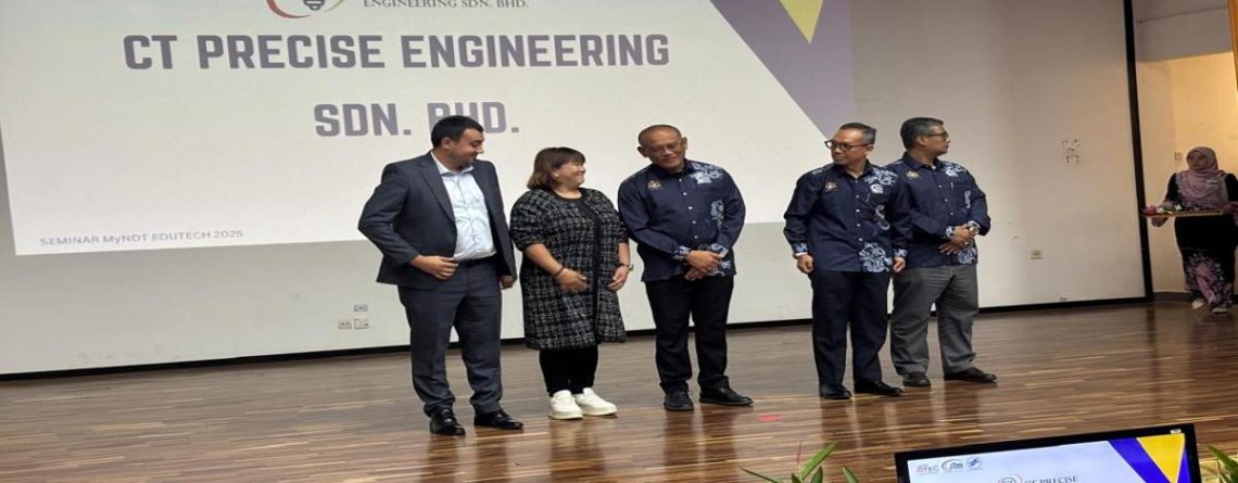 CT Precise and ADTEC strategic NDT collaboration during MyNDT EDUTECH 2025 MoC signing in Malaysia