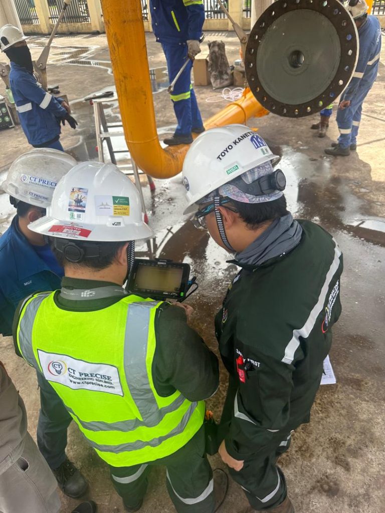 DOSH JKKP CF Renewal Inspection Malaysia using Non-Destructive Testing by CT Precise Engineering