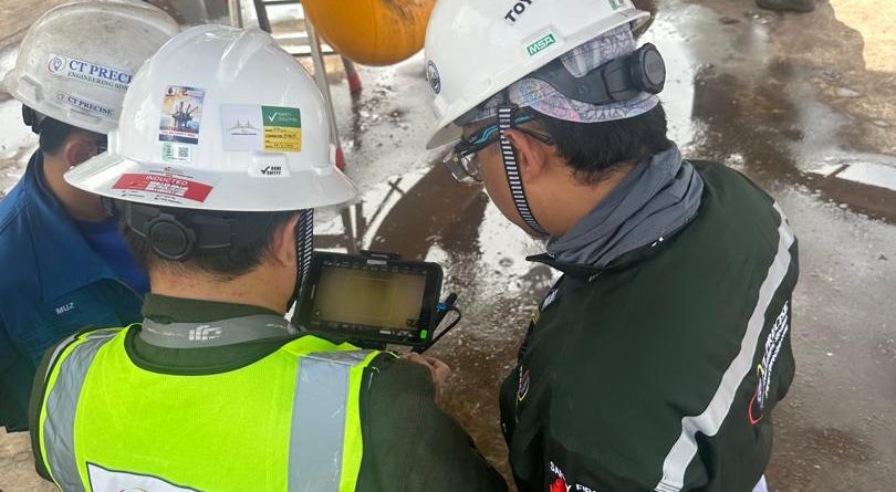DOSH JKKP CF Renewal Inspection Malaysia using Non-Destructive Testing by CT Precise Engineering